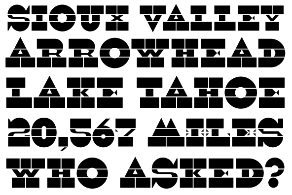 YWFT Morricone Font Poster #4