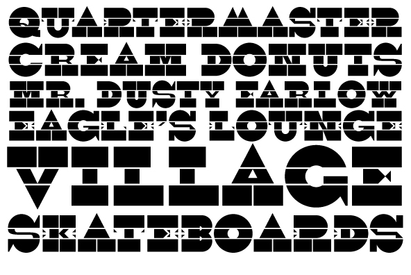 YWFT Morricone Font Poster #6