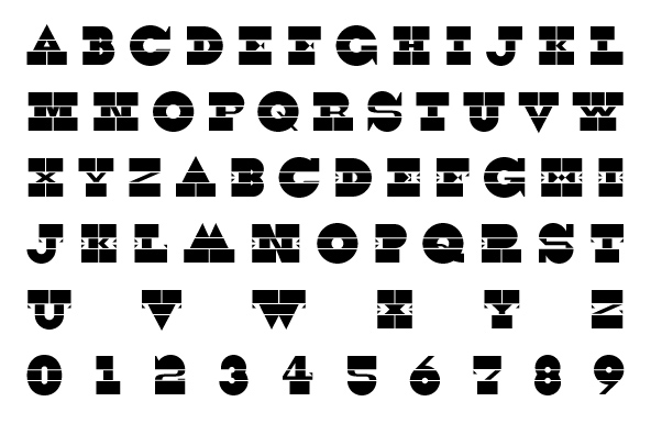 YWFT Morricone Font Poster #9