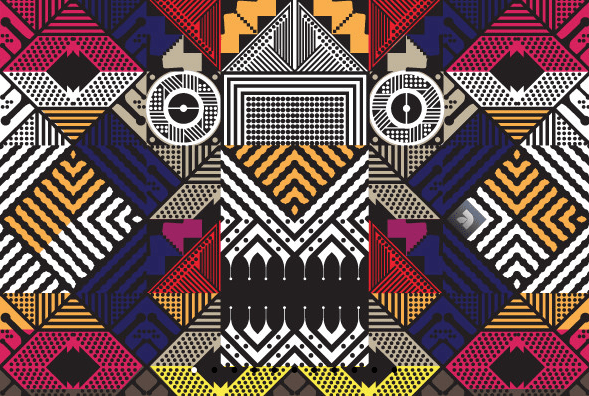 YWFT Array Font Poster #1