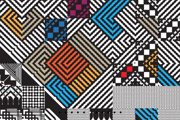 YWFT Array Font Poster #1