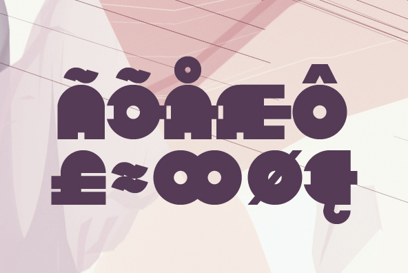 YWFT Poplock Font Poster #1