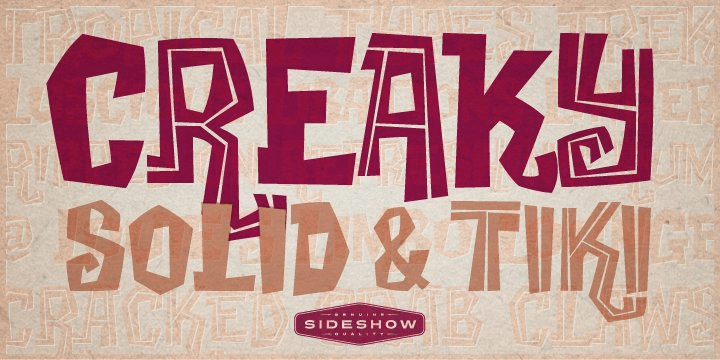 Creaky Font Family