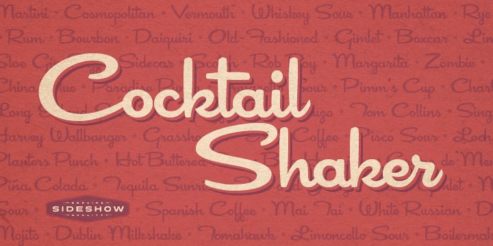 Cocktail Shaker Poster