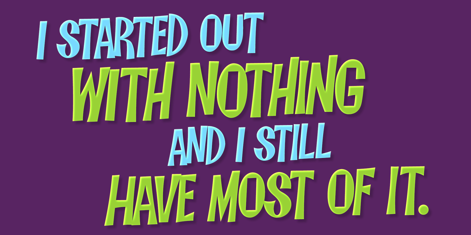 Manic Mood PB Font Poster #1