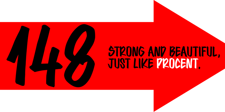 Procent Font Poster #1