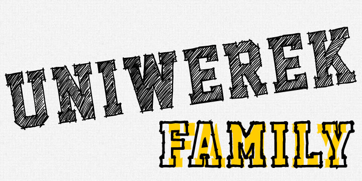 Uniwerek Regular Font Poster #1