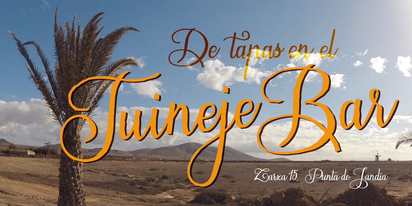 Nubila Font Poster #1