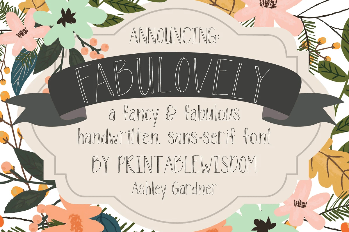 Fabulovely Poster