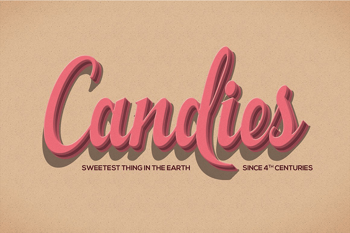 Monalisa Script Font Poster #3