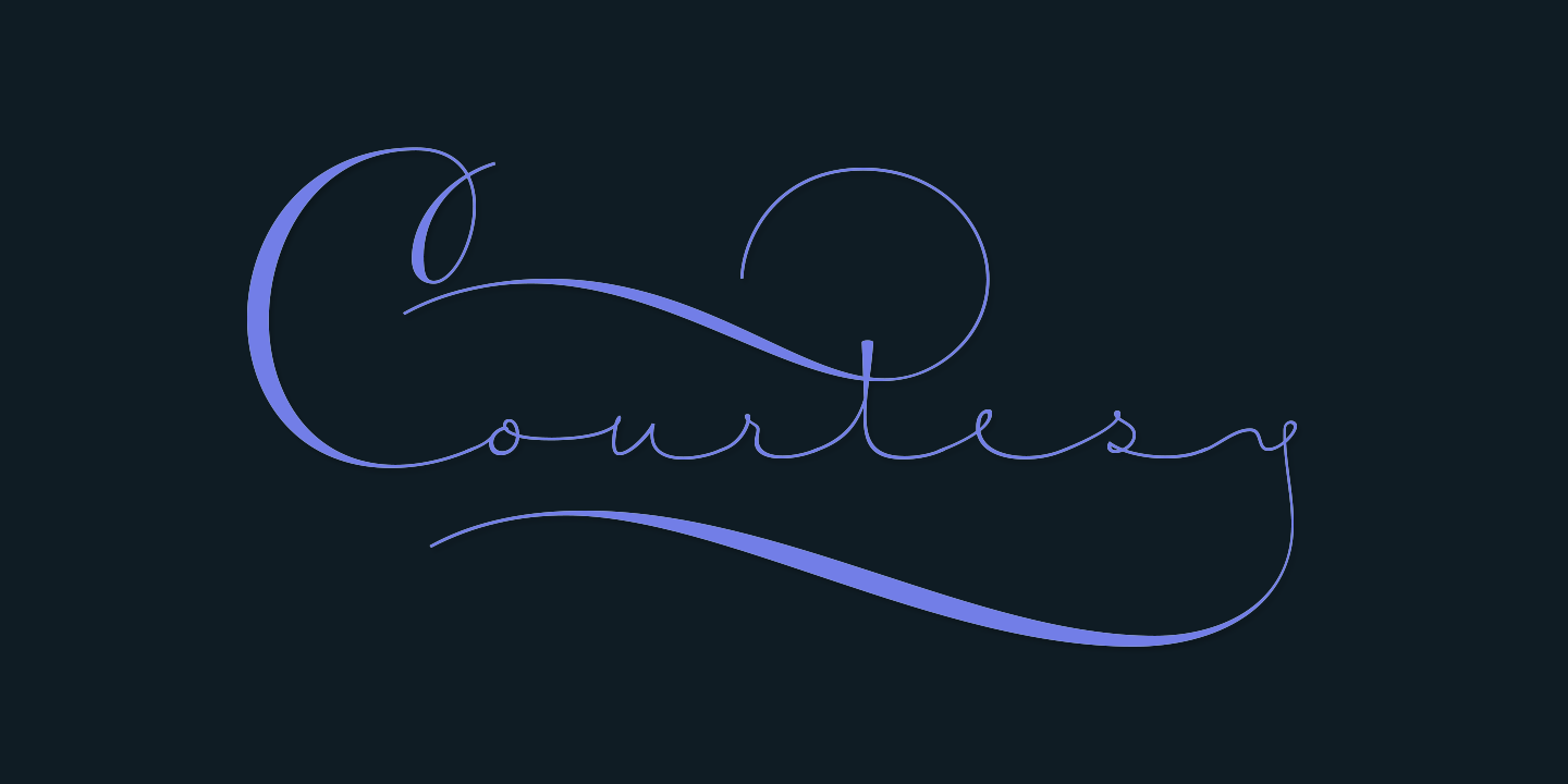 Courtesy Script Pro Poster
