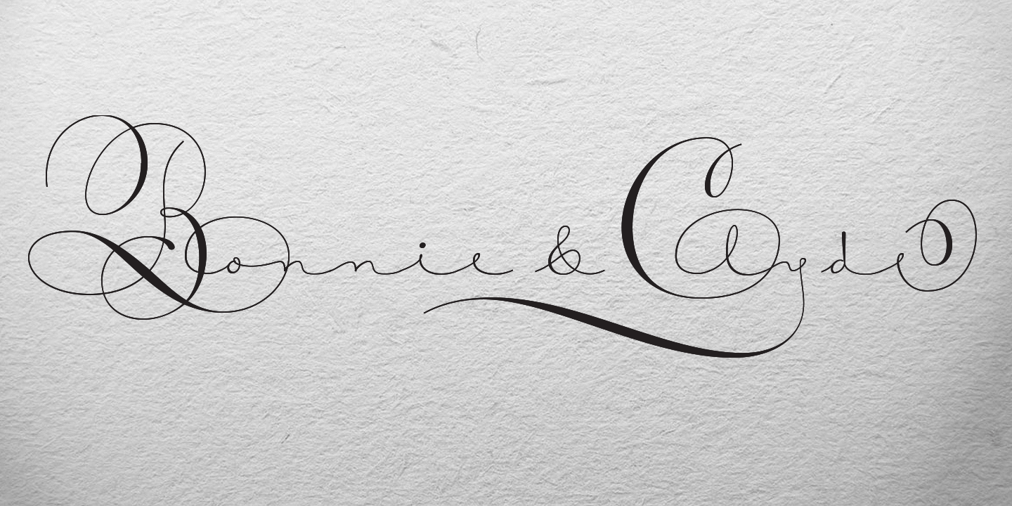 Courtesy Script Pro Font Poster #1