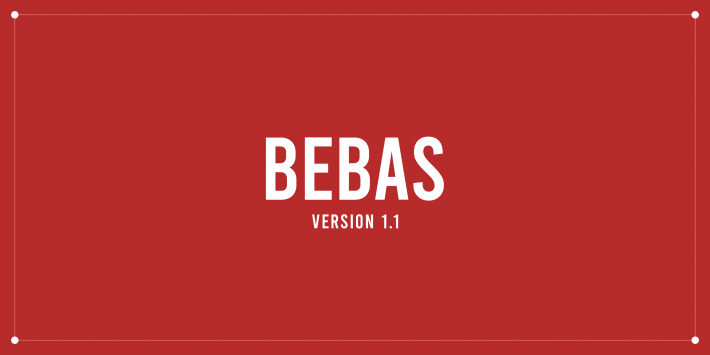 Bebas Font Poster #1