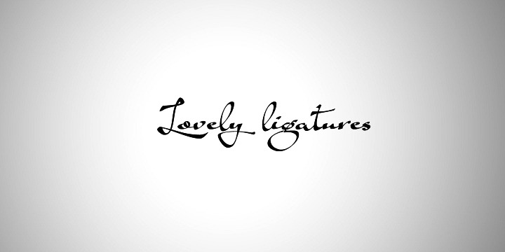 Shapely Font Poster #1