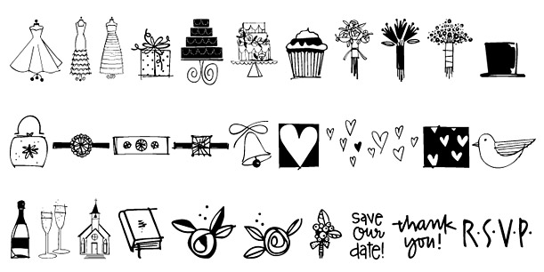 Wedding Doodles Too Poster