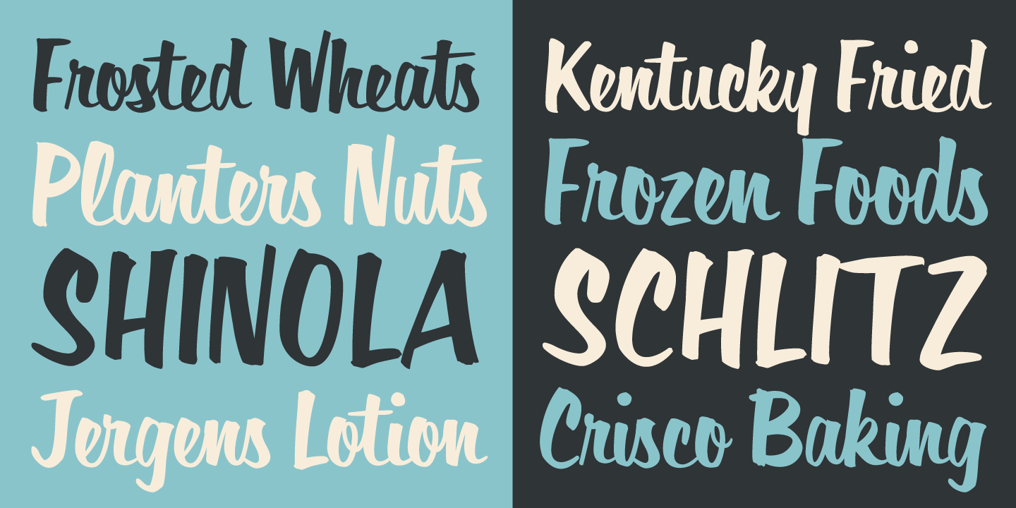 Filmotype Horizon Font Poster #4