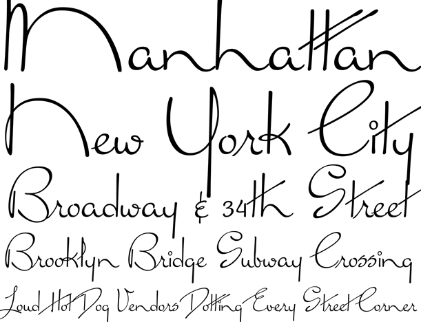 Miss Lankfort Font Poster #1