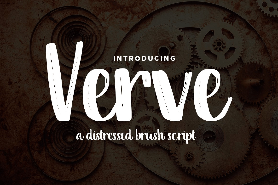 Verve Font Family Poster