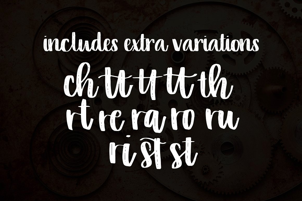 Verve Font Poster #3