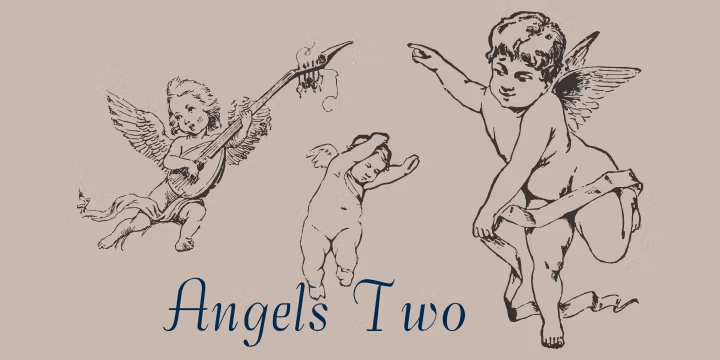 Angels Font Poster #1