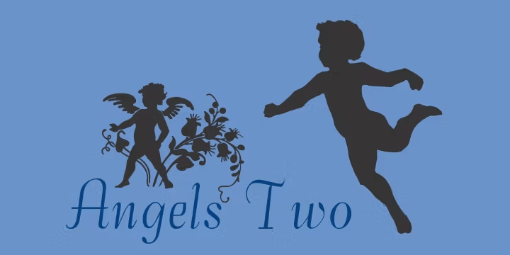 Angels Font Poster #1