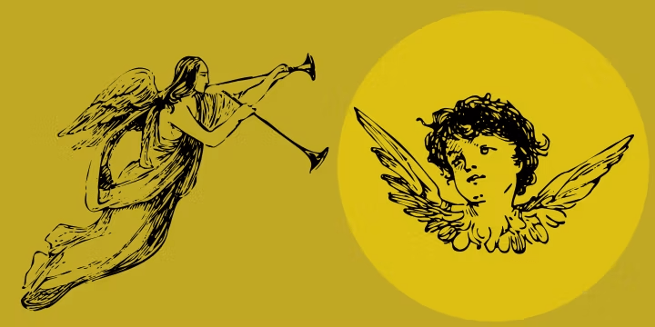 Angels Font Poster #1