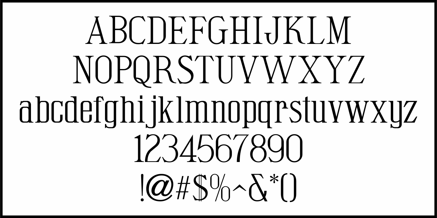 Soup and Salad Font Poster #1
