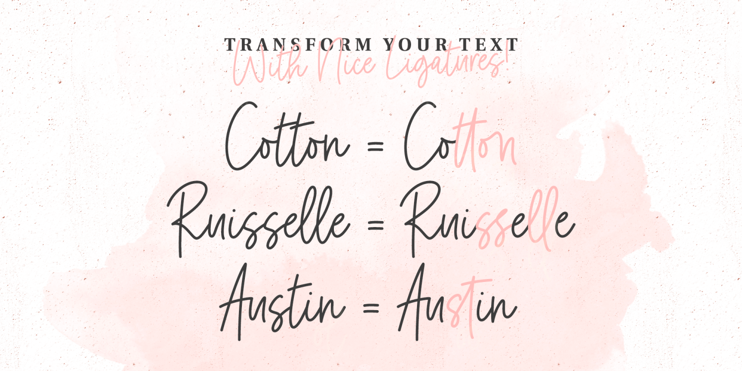 Marshmallow Handwritten Font Poster #1