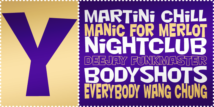 Nightclub BTN Font Family Poster