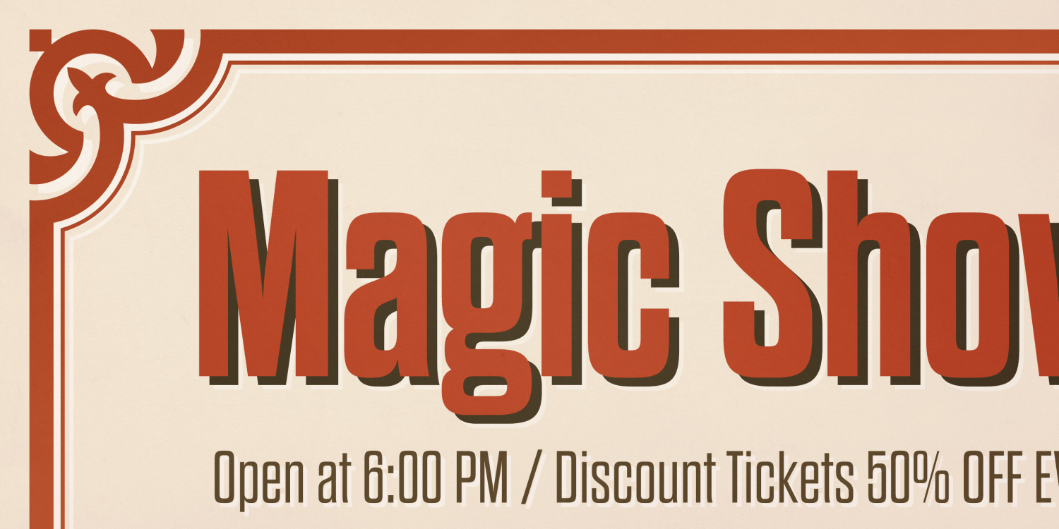 Dharma Gothic M Font Poster #4