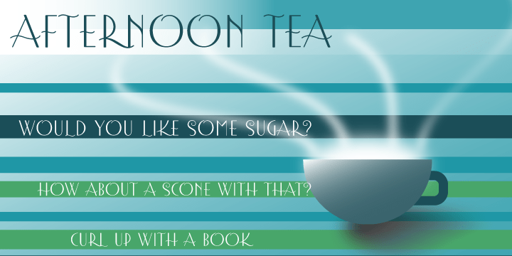 Afternoon Tea Poster