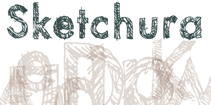 Sketchura Font Poster #1