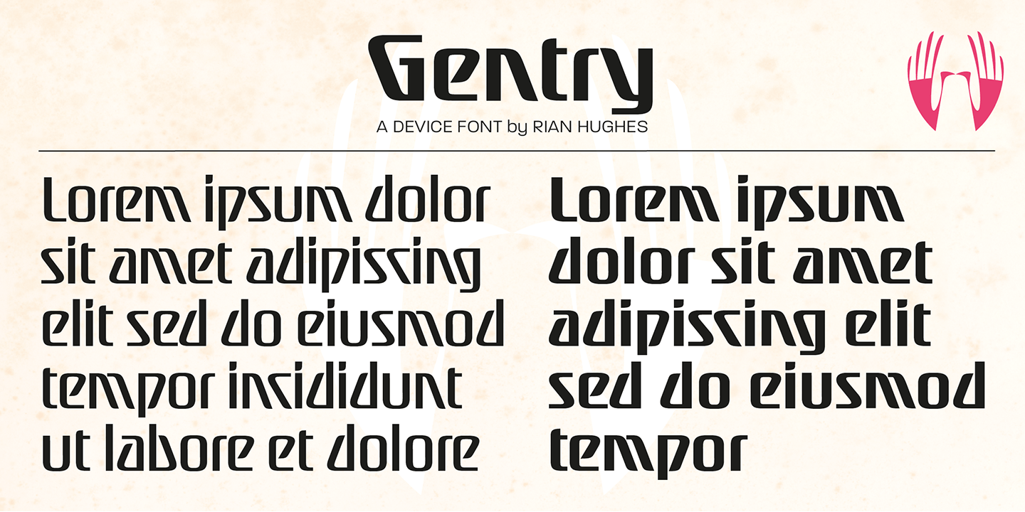 Gentry Font Poster #1
