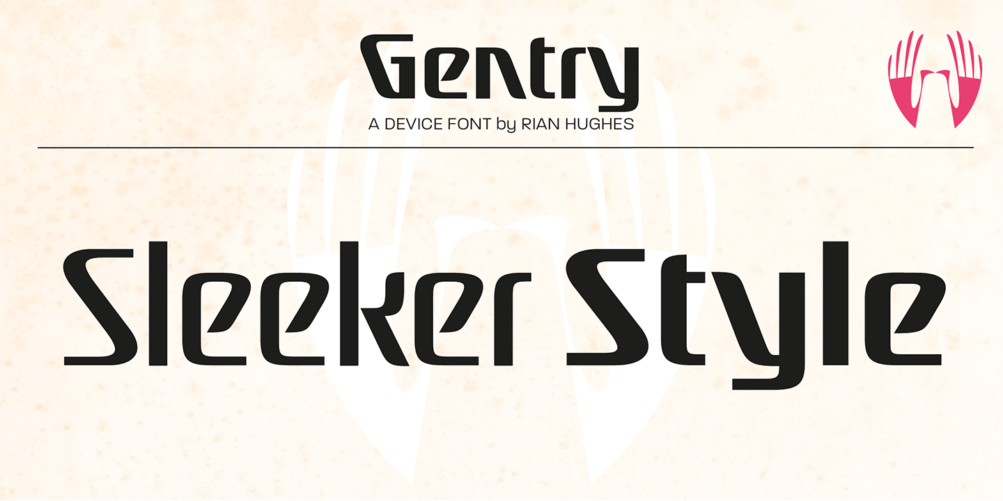 Gentry Font Poster #1