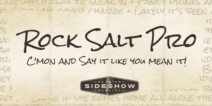 Rock Salt Pro Poster