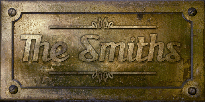 ABTS milk Font Poster #1