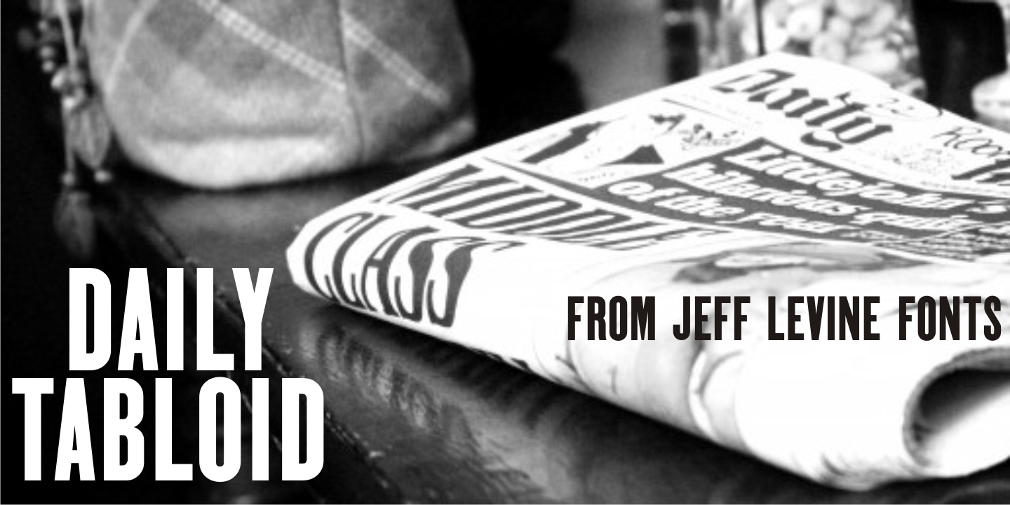 Daily Tabloid Font Family Poster