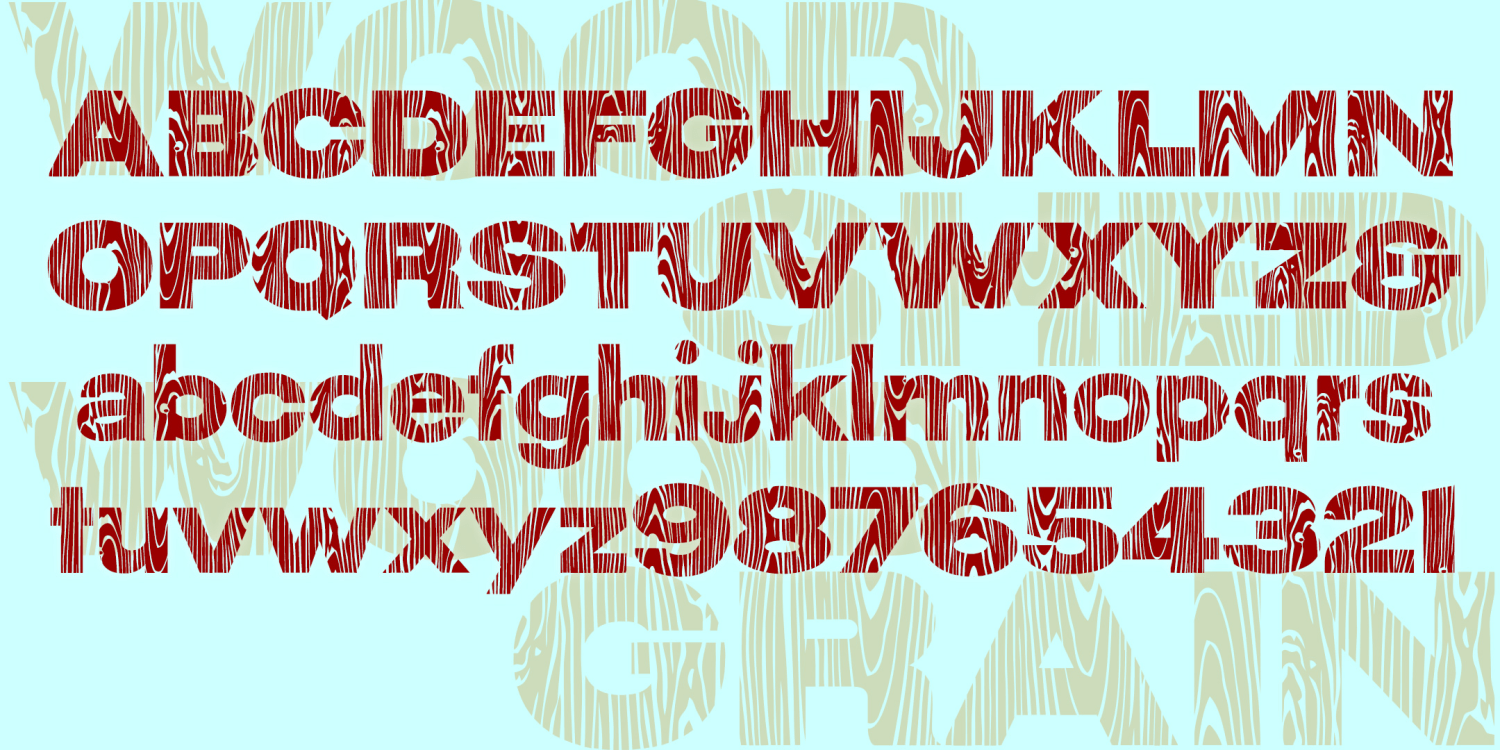 Wood Shed Regular Font Poster #1