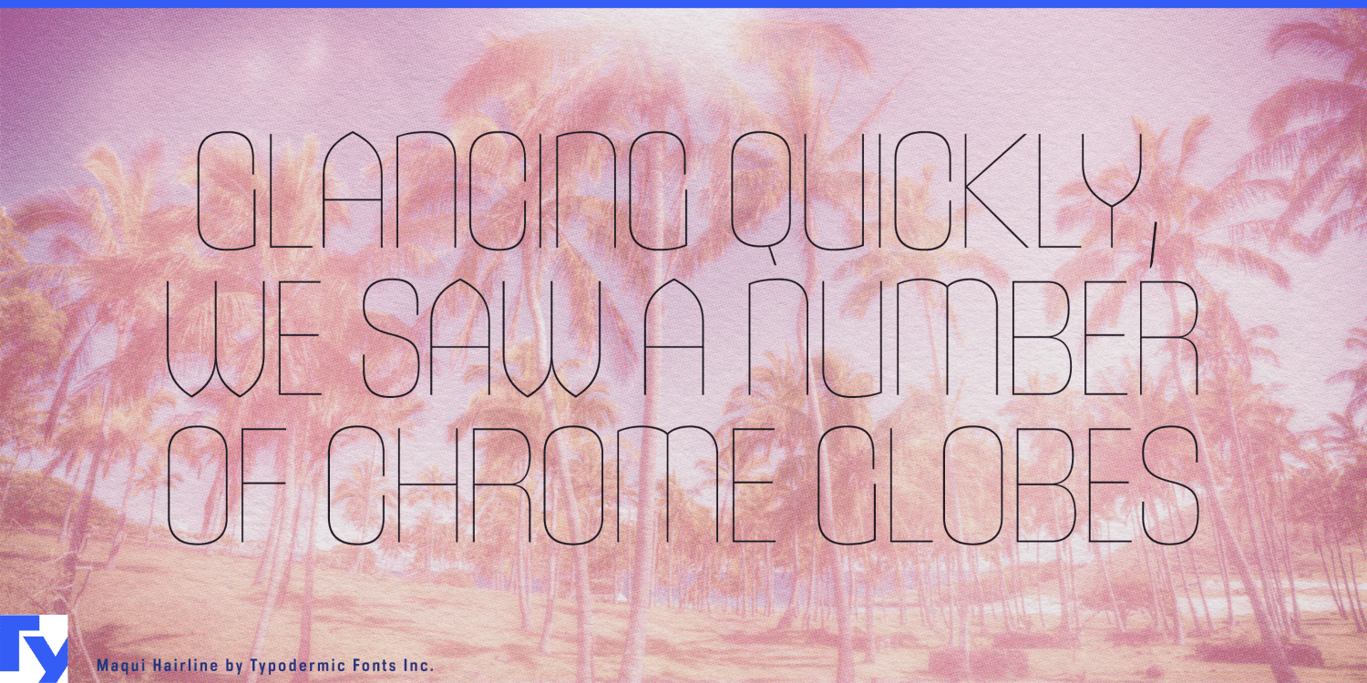 Maqui Font Poster #1