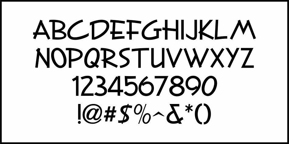 Candy Counter Font Poster #1
