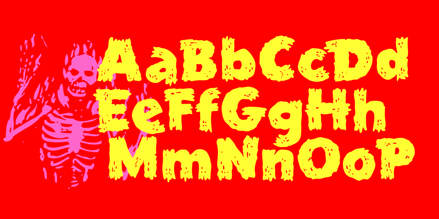 Death Squad Font Poster #1