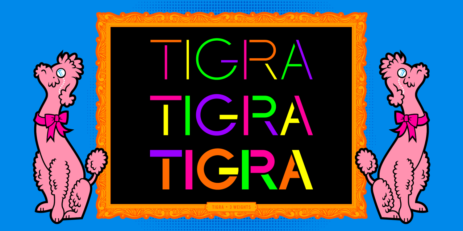 Tigra Font Poster #1