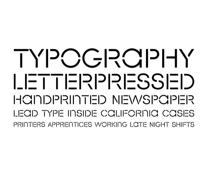 Tigra Font Poster #1