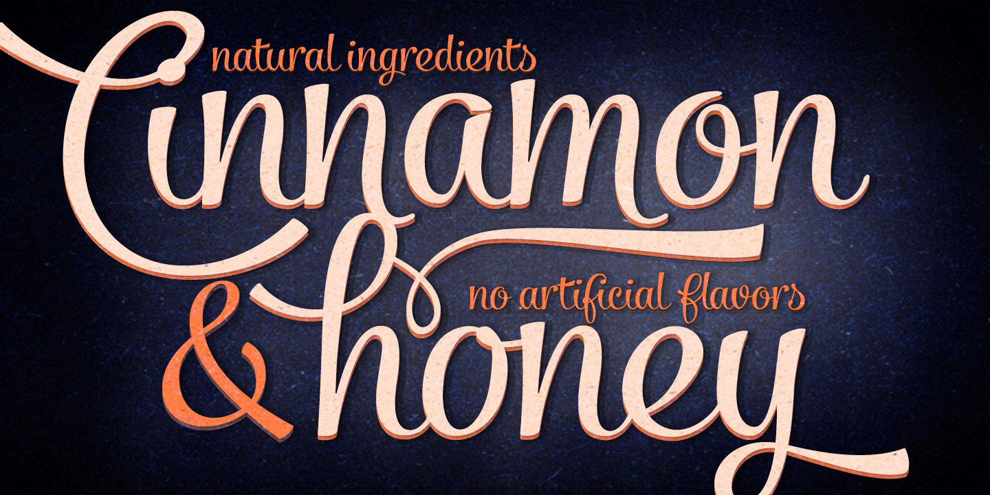 Salamander Font Poster #1