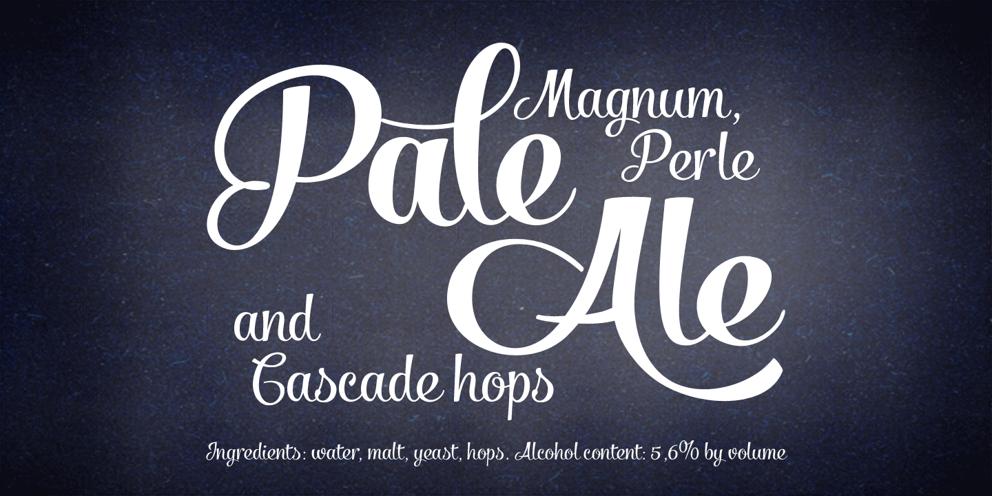 Salamander Font Poster #1