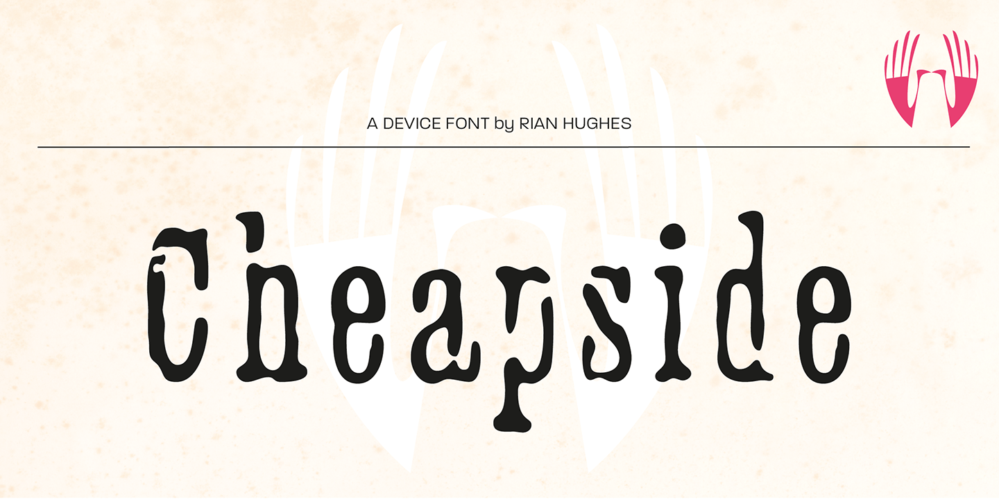 Cheapside Font Poster #1