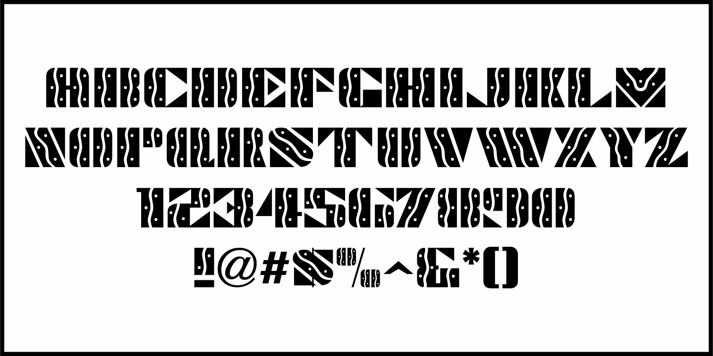 Dance and Sing Font Poster #3