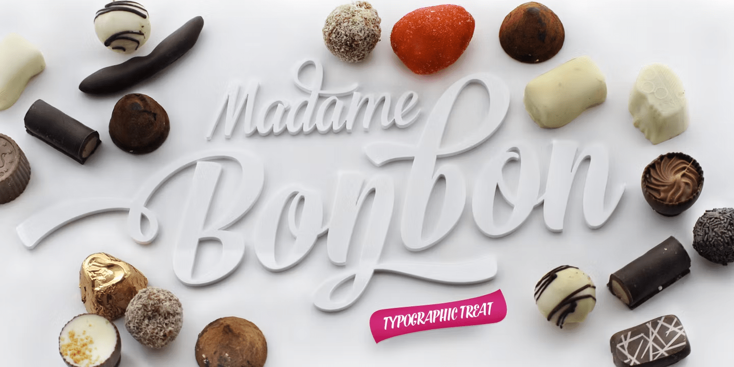 Bonbon Font Poster #1