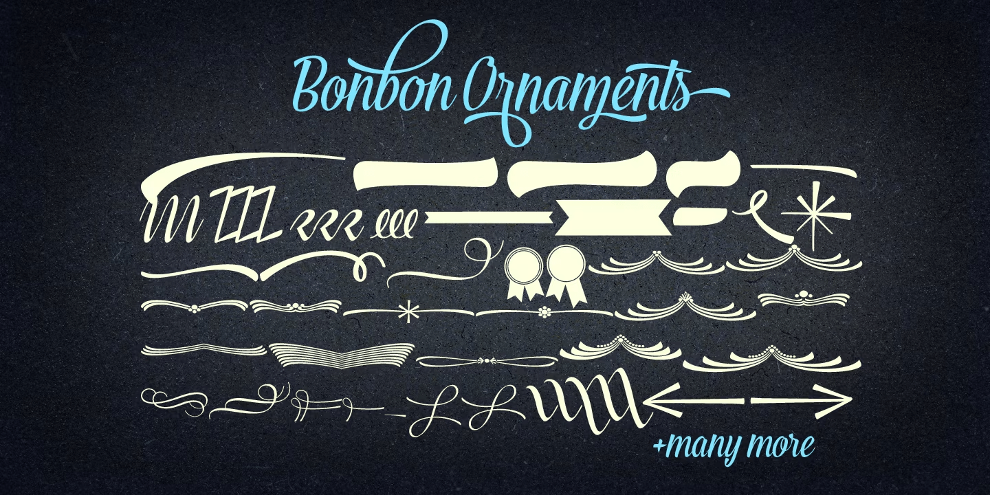 Bonbon Font Poster #1
