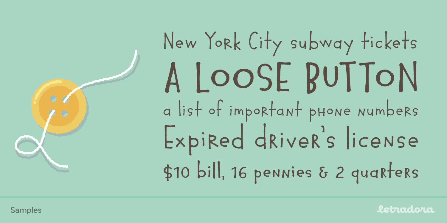 Pocket Font Poster #1